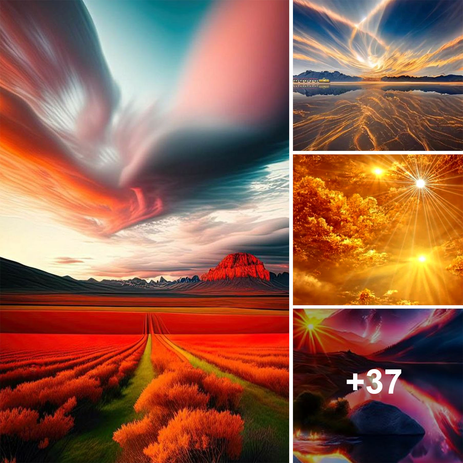 Vibrant Horizons: Unveiling the Kaleidoscope of Colors Adorning the Sky ...