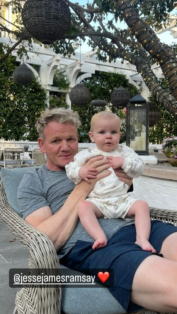 Gordon Ramsay’s baby son Jesse looks so much like his dad